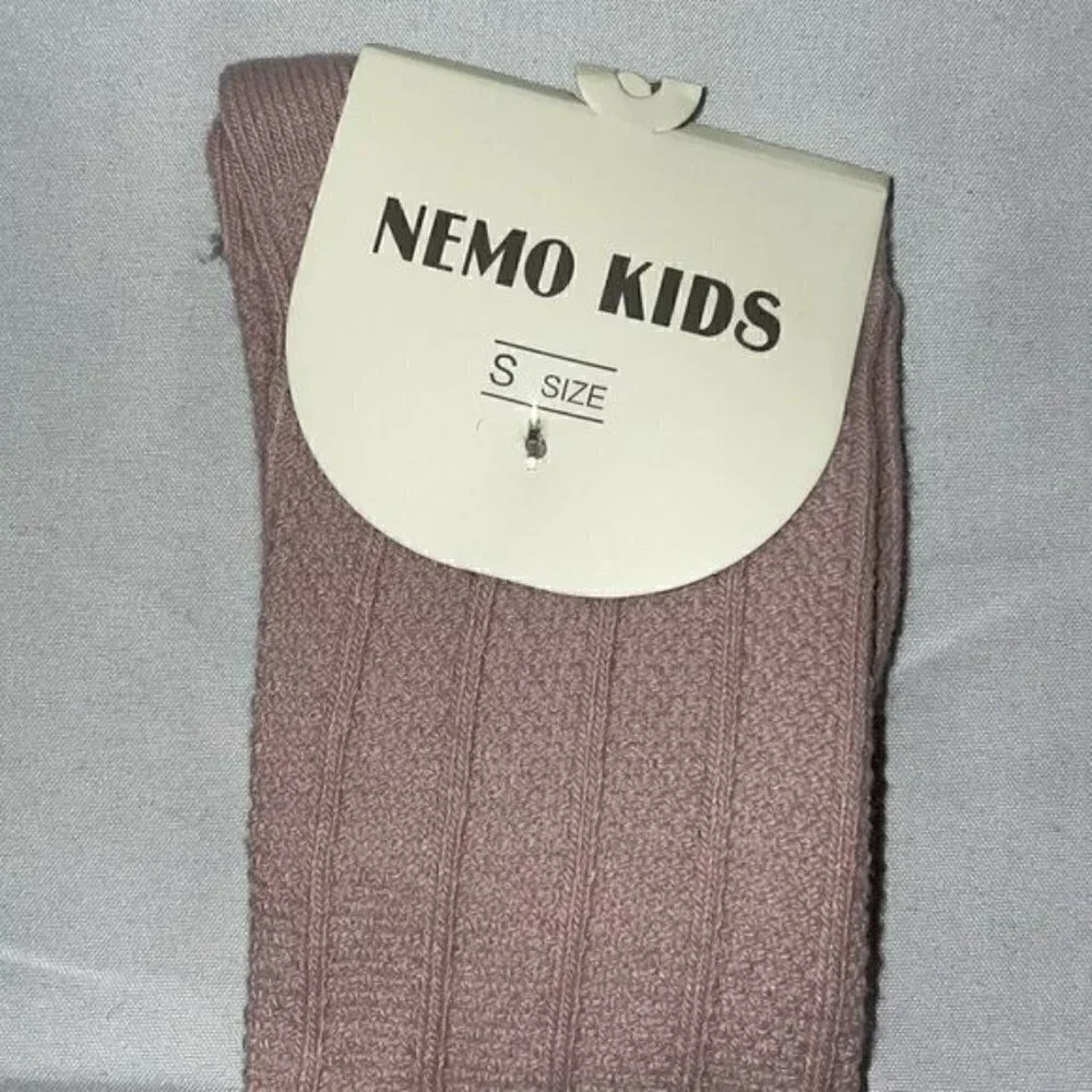 Nemo Kids Socks Newborn Knee High Boot Ribbed Knit Tights Socks Uniform Pull on
